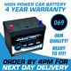 069 Bulletbatt Heavy Duty Calcium Car Van Battery Next Day Delivery 4 Yr Wty