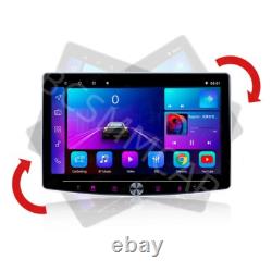 1 DIN Touch Screen Car Stereo Radio Android 12 Player GPS Navigation Wifi Camera