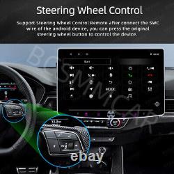 1 Din Touch Screen Car Stereo Radio Android 12 Player GPS Navi Wifi Free Camera