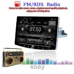 1 Din Touch Screen Car Stereo Radio Android 12 Player GPS Navi Wifi Free Camera