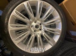 1 X 22 Genuine Range Rover 9012 Alloy Wheel And Pirelli Tyre Inc Tpms