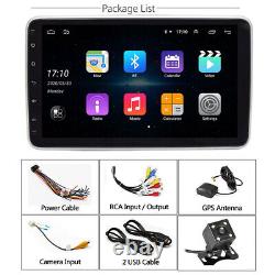 10.1In Android9.1 Car Radio Stereo 1 Din Head Unit GPS Nav Bluetooth Wifi WithCam