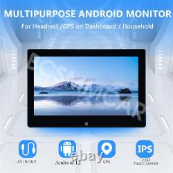 10.1in Car Rear Seat Headrest Monitor Touch Screen Android Entertainment Player
