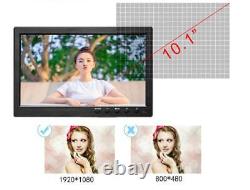 10.1in HD LCD Screen Monitor Computer TV HDMI/VGA/BNC Color Display With Speaker