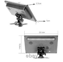 10.1in HD LCD Screen Monitor Computer TV HDMI/VGA/BNC Color Display With Speaker