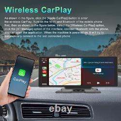 10.26 Touch Screen 2K Portable Wireless Android Auto Apple CarPlay Radio Stereo