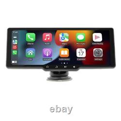 10.26in Portable Wireless Carplay Android Auto Car Stereo Radio Bluetooth Player