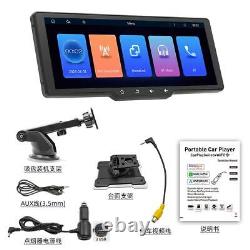 10.26in Portable Wireless Carplay Android Auto Car Stereo Radio Bluetooth Player