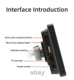 10.26in Portable Wireless Carplay Android Auto Car Stereo Radio Bluetooth Player