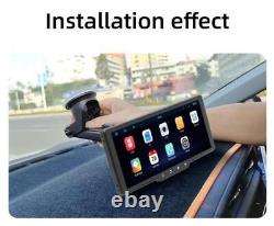 10.26in Portable Wireless Carplay Android Auto Car Stereo Radio Bluetooth Player