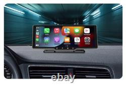 10.26in Portable Wireless Carplay Android Auto Car Stereo Radio Bluetooth Player