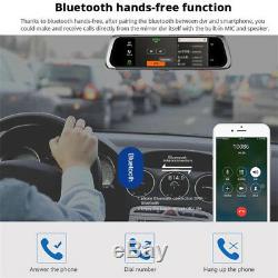 10 IPS Touch Screen Bluetooth WiFi 4G Android Car DVR Camera ADAS GPS Navi FHD