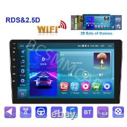 10IN For Apple Carplay Android 13 Car Stereo GPS Navi Radio Wifi With Camera