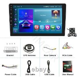 10IN For Apple Carplay Android 13 Car Stereo GPS Navi Radio Wifi With Camera