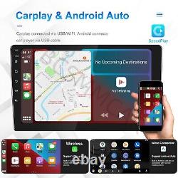 10IN For Apple Carplay Android 13 Car Stereo GPS Navi Radio Wifi With Camera