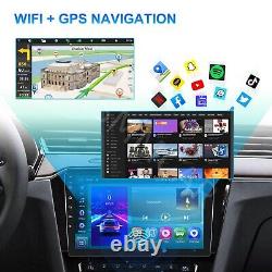 10IN For Apple Carplay Android 13 Car Stereo GPS Navi Radio Wifi With Camera