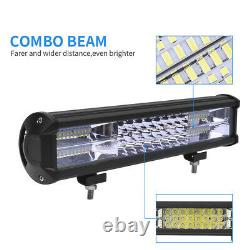 10X15INCH 360W 6D LED Work Light Bar Flood Spot Combo Beam Offroad Car Work Lamp