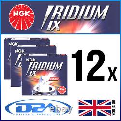 12 x NGK BKR6EIX-11 IRIDIUM IX SPARK PLUG UPGRADE WHOLE RATE