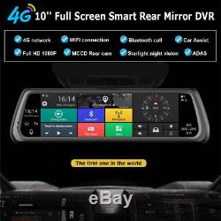 170° HD 4G Car DVR Dual Len Wifi Bluetooth Night Vision GPS Tracker MP3 Player