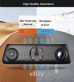 170° HD 4G Car DVR Dual Len Wifi Bluetooth Night Vision GPS Tracker MP3 Player