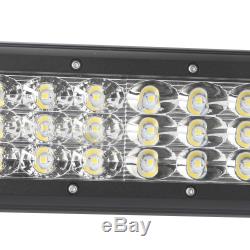 1728W 45 LED Combo Work Light Bar Offroad Driving Lamp 4WD UTV PICKUP 3-Rows