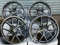 18 Alloy Wheels Cruize Gto Gm Concave Matt Gunmetal 5x120 18 Inch Alloys