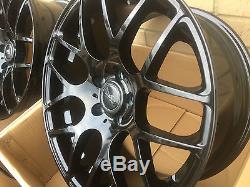 19 Black 815kg Alloy Wheels Fit Vauxhall Vivaro Renault Trafic Nissan Primastar
