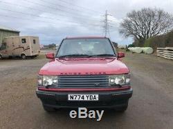 1996 RANGE ROVER P38 2.5 HSE AUTO. FULL MOT. 4x4. OFF ROADER