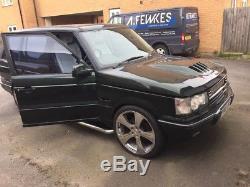 1996 Range Rover P38 fitted with NOS! 22 Kahn chrome alloy wheels