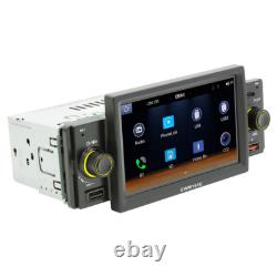 1Din 5in Car MP5 Player Stereo Radio Bluetooth FM TF USB Android Auto Head Unit