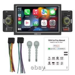 1Din 5in Car MP5 Player Stereo Radio Bluetooth FM TF USB Android Auto Head Unit