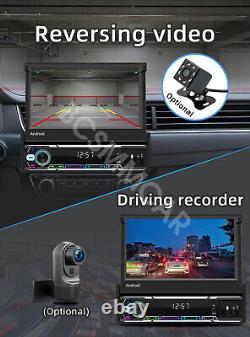 1Din Bluetooth Car MP5 Player Radio Stereo Mirrorlink GPS Navi WIFI Android Auto