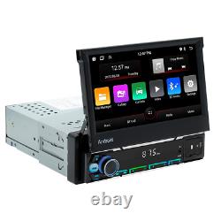 1Din Bluetooth Car MP5 Player Radio Stereo Mirrorlink GPS Navi WIFI Android Auto