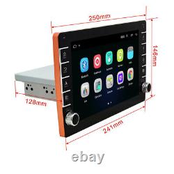 1Din Car Multimedia Player 9in Stereo Video GPS WiFi Radio Android 8.1 With Camera