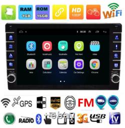 1Din Car Multimedia Player 9in Stereo Video GPS WiFi Radio Android 8.1 With Camera