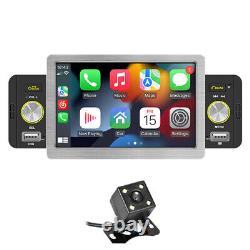 1Din Car Radio Wireless Carplay Android Auto 5 Inch Touch Screen BT FM Head Unit