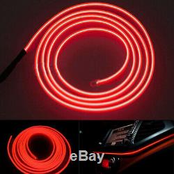 1Set 2M LED Car Interior Decorative Atmosphere Wire Strip Light Lamp Accessories