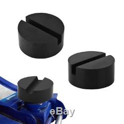 Hydraulic Ramp Jack Rubber Pad with Slots Jacking Pad Adapter Trolley Jack UK