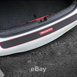 1x Car Accessories Rear Guard Bumper Scratch Protector Non-slip Pad Cover Rubber