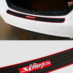 1x Car Accessories Rear Guard Bumper Scratch Protector Non-slip Pad Cover Rubber