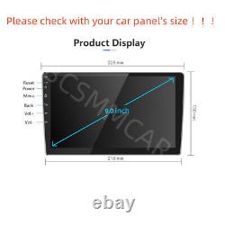 2 Din Radio Car Stereo GPS Navigation WIFI MP5 Player For Carplay Android Auto