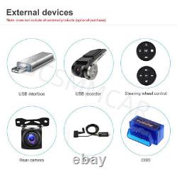 2 Din Radio Car Stereo GPS Navigation WIFI MP5 Player For Carplay Android Auto