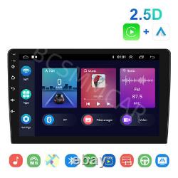 2 Din Radio Car Stereo GPS Navigation WIFI MP5 Player For Carplay Android Auto