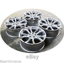 20 5x120 Load Rated Velocity Alloy Wheels Volkswagen Vw Transporter T5 Silver