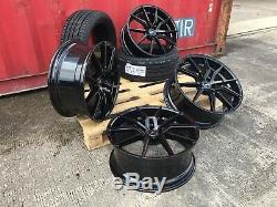 20 Sportline Spyder Alloy Wheels + Tyres Vw Transporter T5 T6 T282 Load Rated