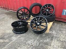 20 Sportline Spyder Alloy Wheels + Tyres Vw Transporter T5 T6 T282 Load Rated