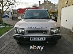 2000 Range Rover P38 2.5 Dse Auto Silver 1 Former Keeper S/history Superb 4x4