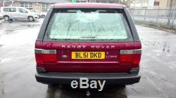 2001 Range Rover P38 2.5 Dhse Bmw Diesel Auto Alvestone Red Nice Clean Condition