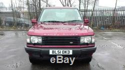 2001 Range Rover P38 2.5 Dhse Bmw Diesel Auto Alvestone Red Nice Clean Condition