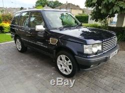 2001 Range Rover P38 2.5 Dhse (bmw Diesel) Auto Blue Service History Great 4x4